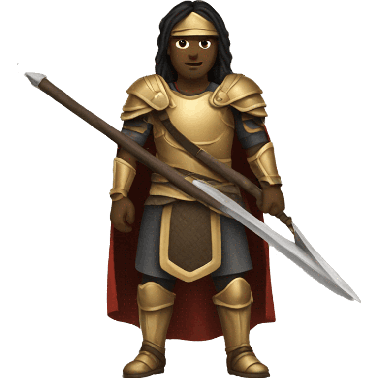 Protection warrior emoji