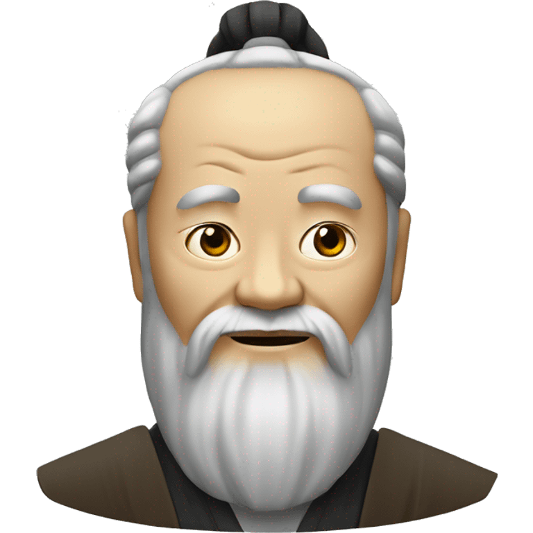 Confucius the philosopher emoji