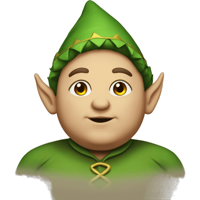 Fat elf emoji