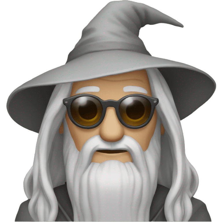 Gandalf with sunglasses emoji