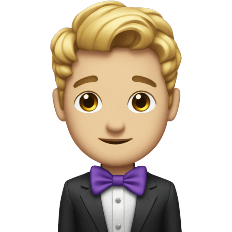 Buble te-a violet  emoji