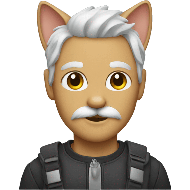 a cat man emoji