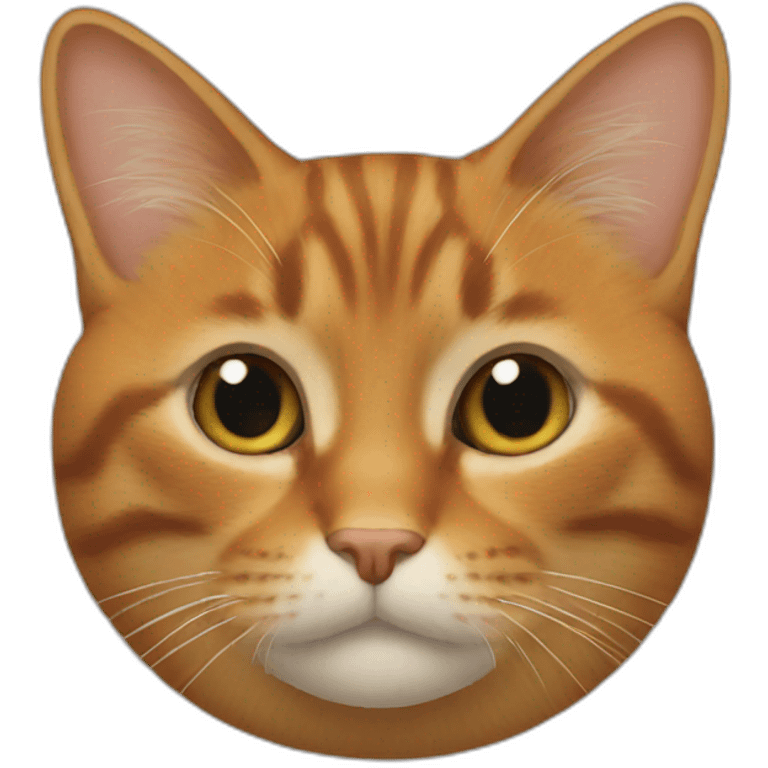 Chat roux emoji