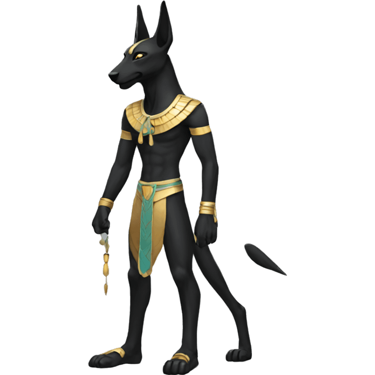 Anubis Full Body emoji