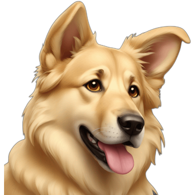 Golden shepherd emoji