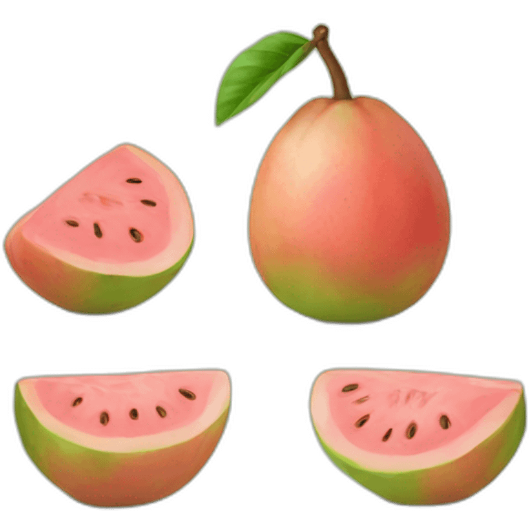 Cute Guava emoji