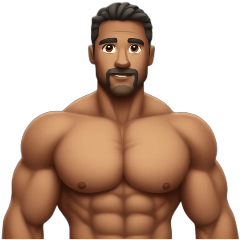 big chest muscles emoji