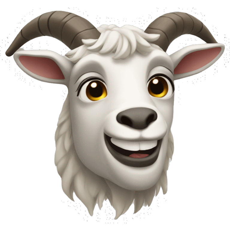 my name is goat emoji