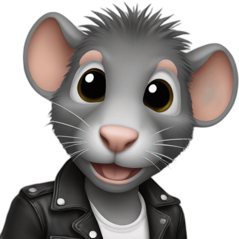 rock-n-roll rat emoji