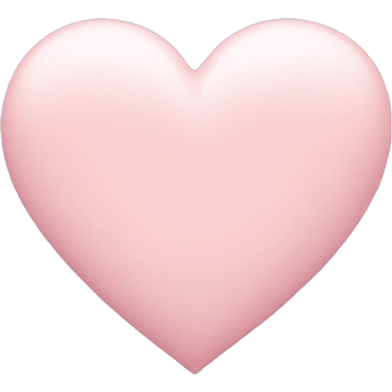 pastel pink heart emoji