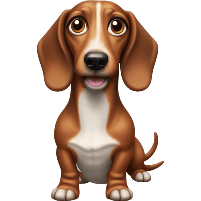 Minacture sausage dog  emoji