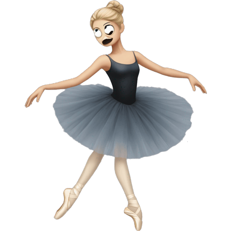 creepy ballet emoji