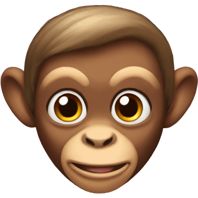 Drag queen monkey emoji