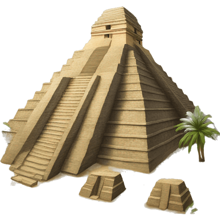 Mayan Pyramid emoji