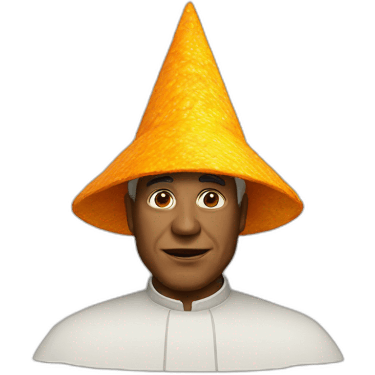 Dorito pope emoji