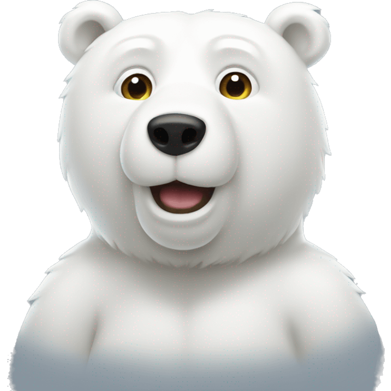 White bears  emoji