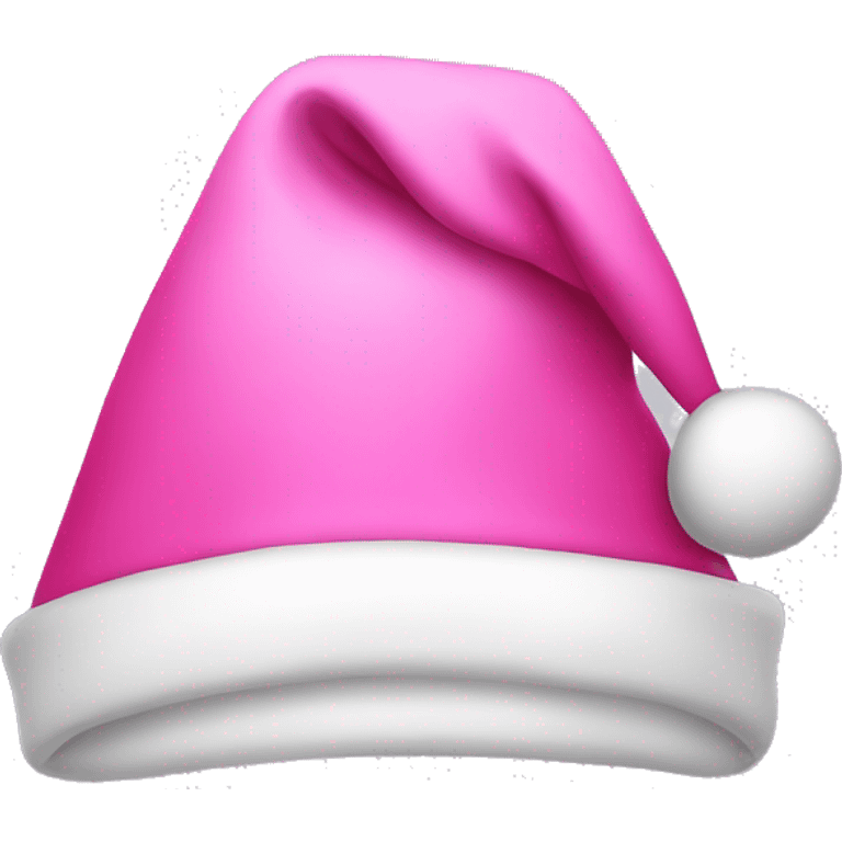 pink santa hat emoji