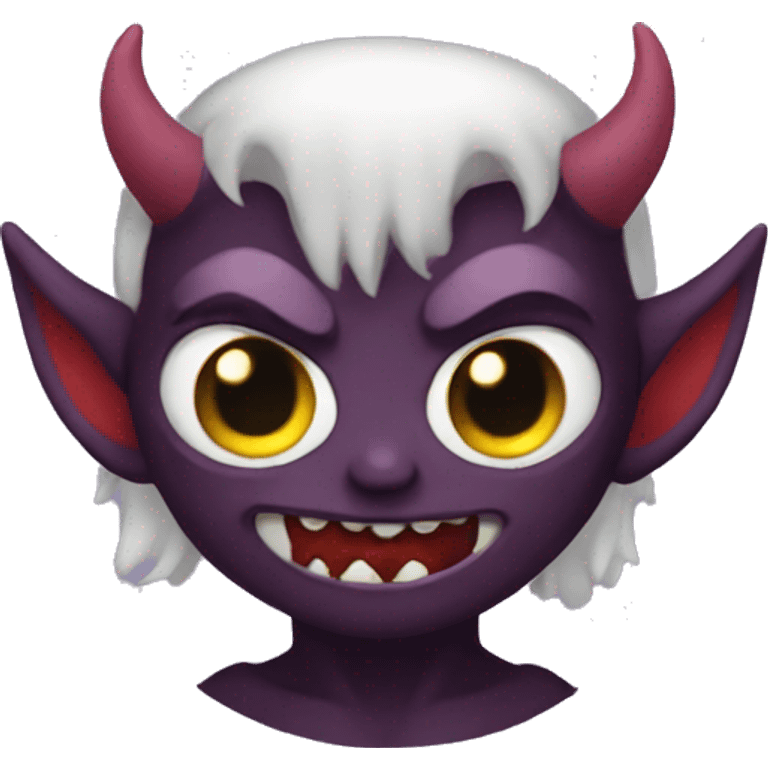 Cute demon  emoji