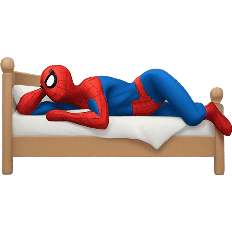 Spider-Man Sleeping emoji