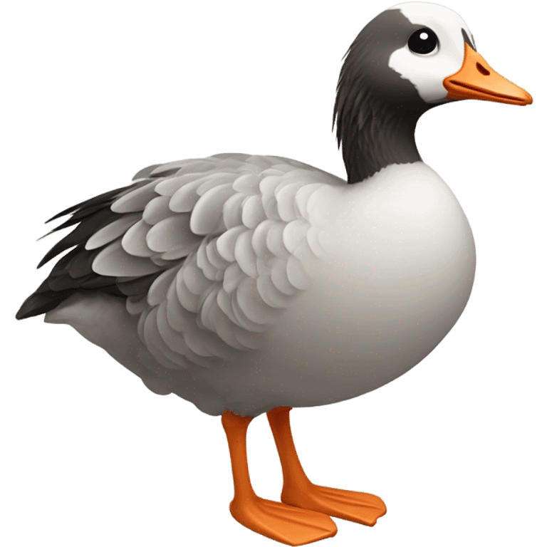 Cute goose  emoji