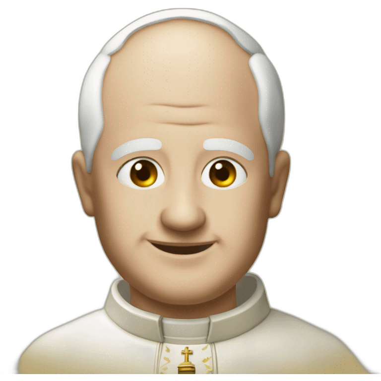 Le pape emoji