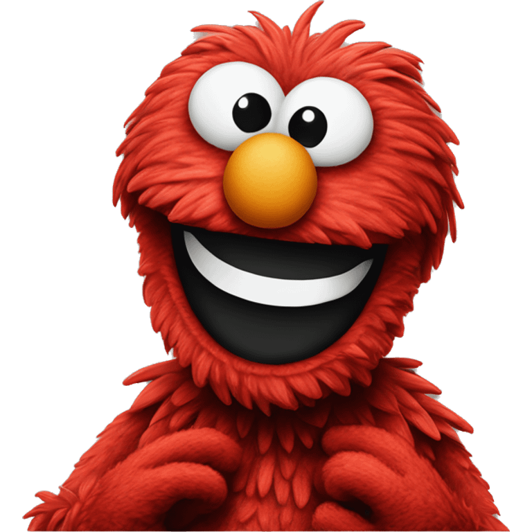 Elmo doing the griddy  emoji