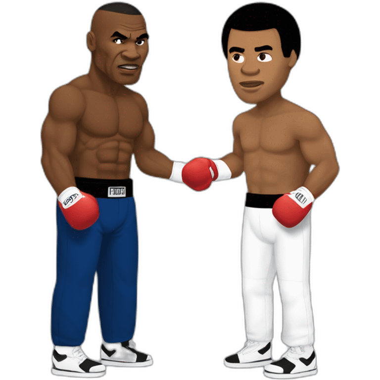 Mike Tyson vs Muhammad Ali emoji