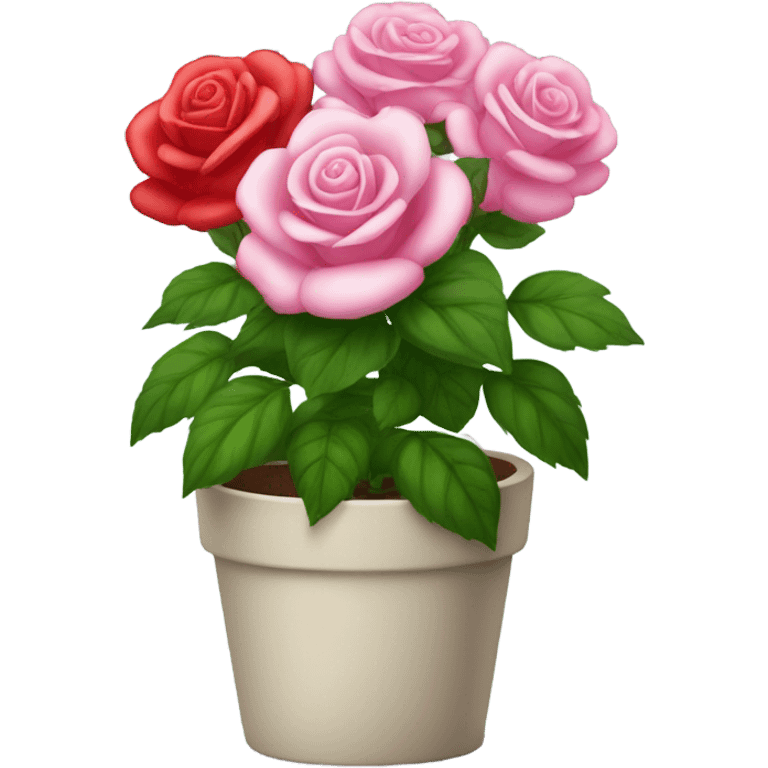 roses plant  emoji