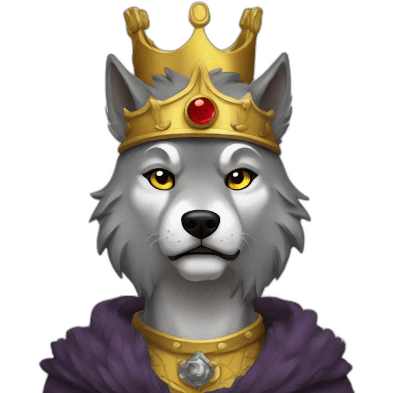 King wolf  emoji