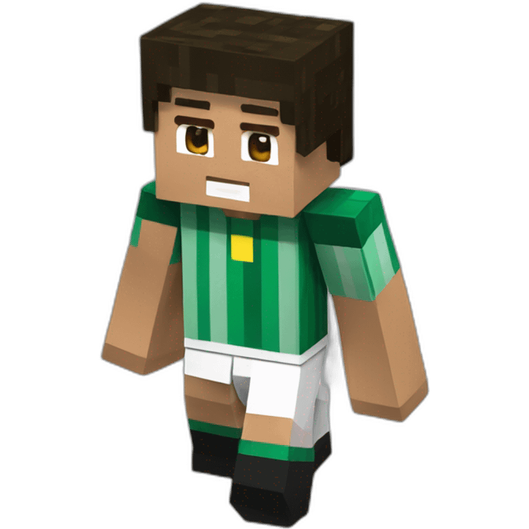 Ronaldo dans Minecraft  emoji