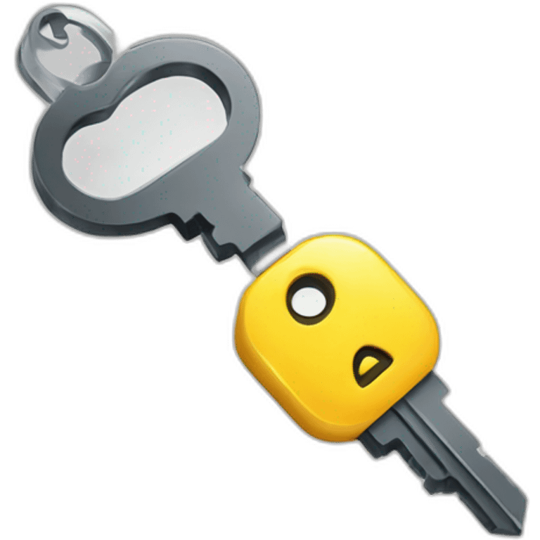 cyber key emoji