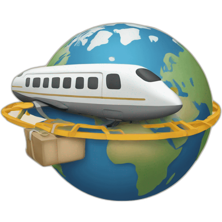 traveling the globe emoji