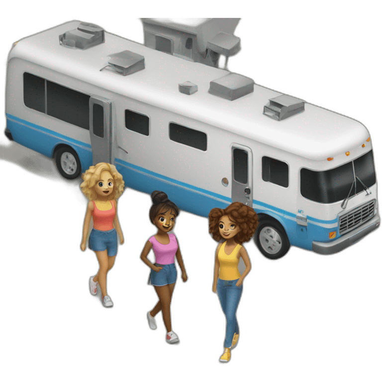 two trailerpark girls go round the outside emoji