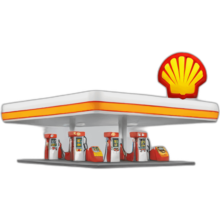 Shell gas station emoji