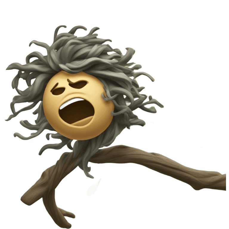 Really windy day emoji