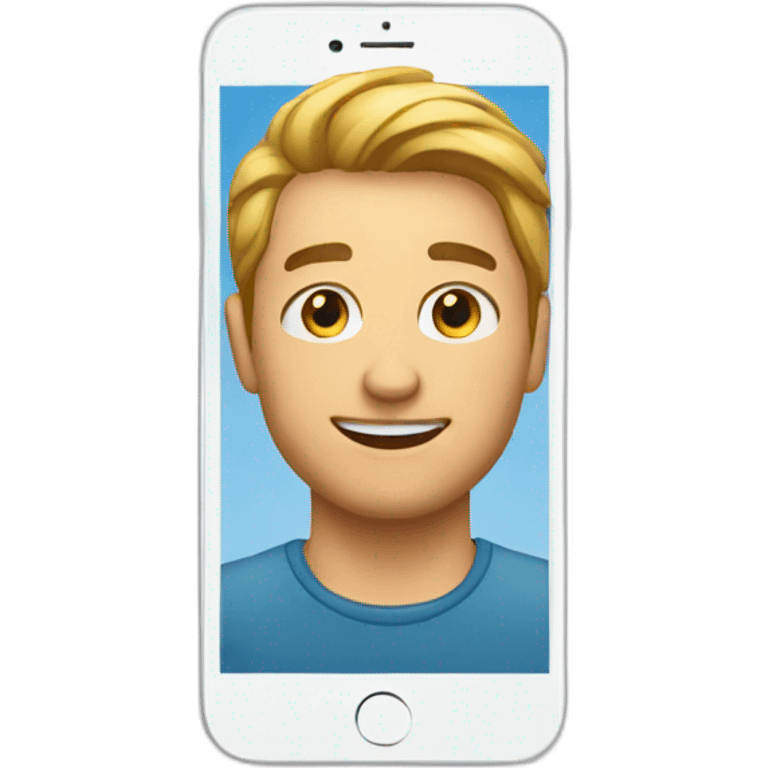 Selfie mobile  emoji