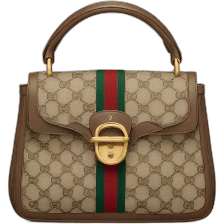 Gucci bag emoji