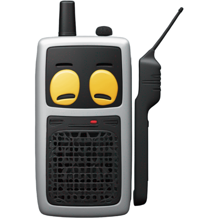 Walkie talkie emoji