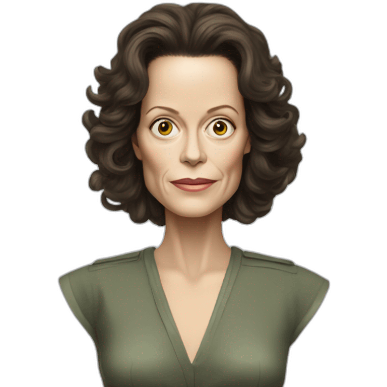 sigourney weaver from alien movie emoji