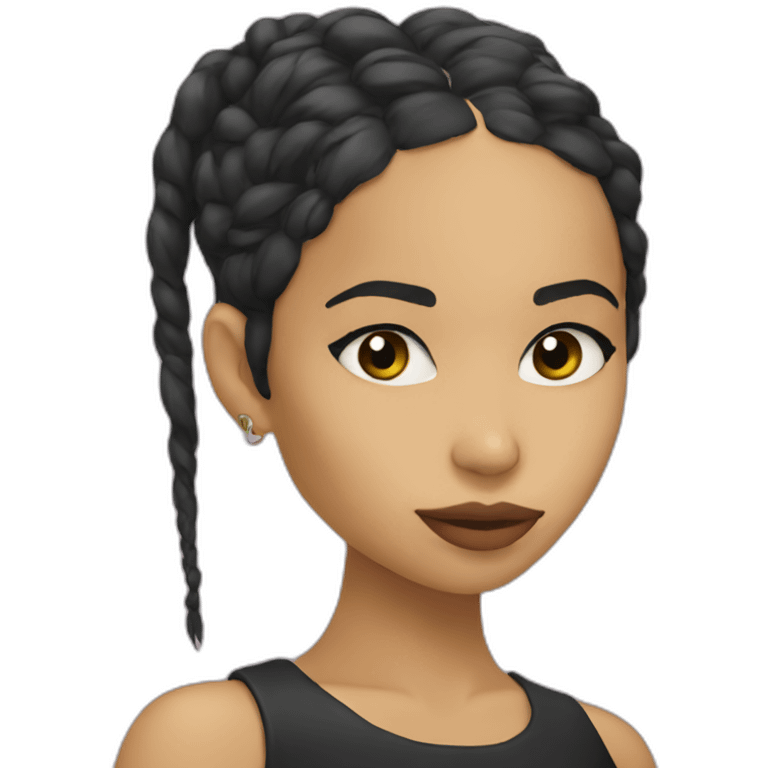 Zoe kravitz emoji