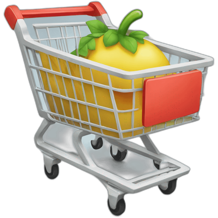 shopping cart emoji