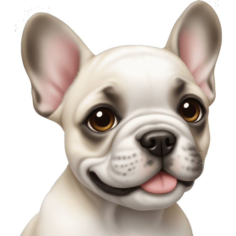 Frenchie puppy emoji