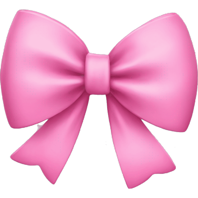 pink bow emoji