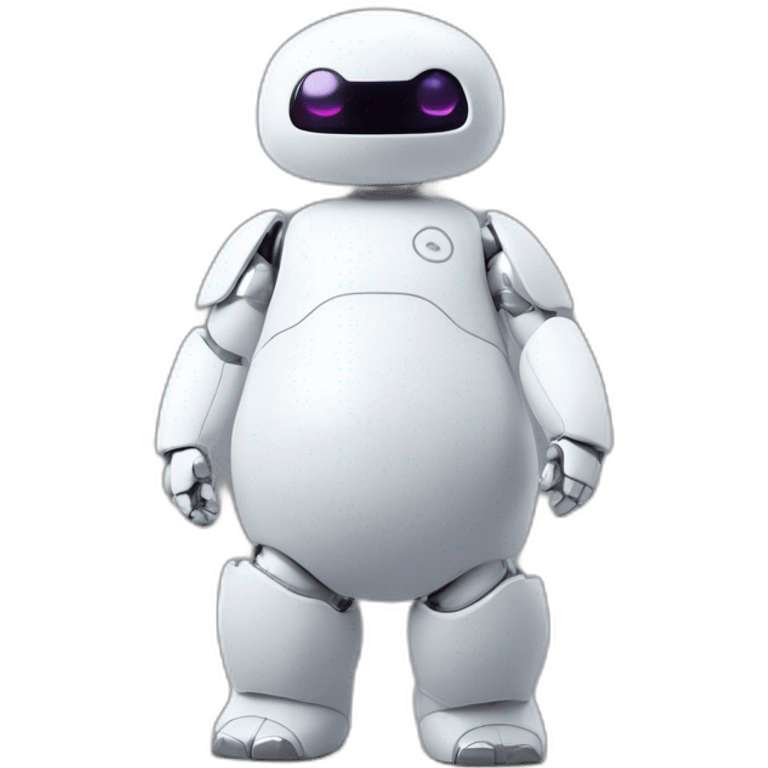 A holographic Baymax on watch, 3d, unreal engine 5 emoji