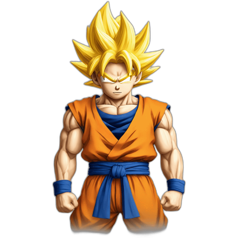 goku super sayan emoji