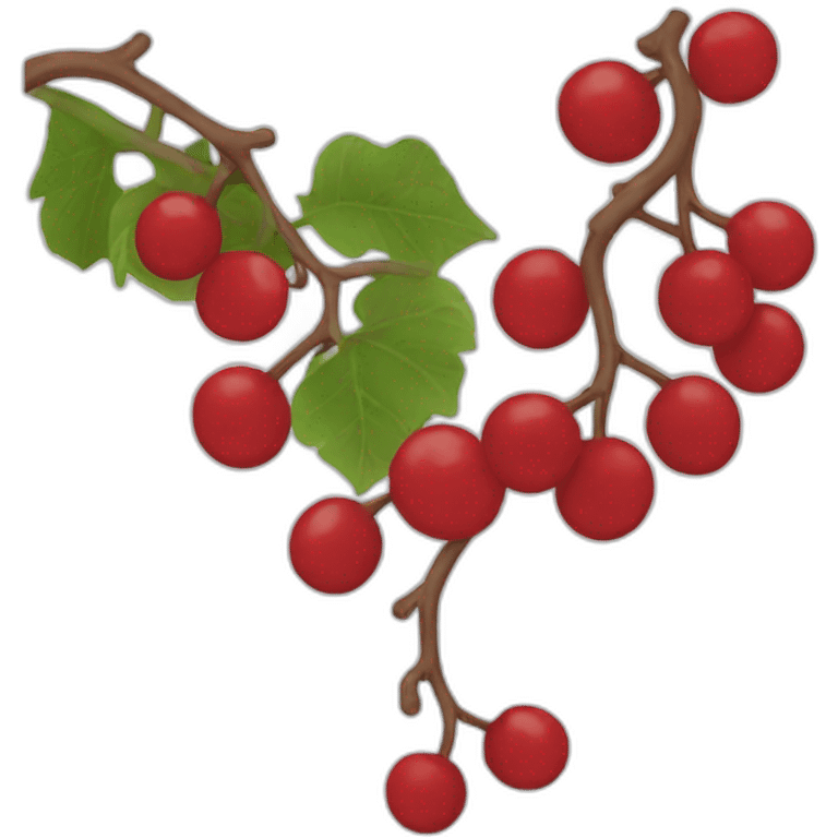 Red vine emoji