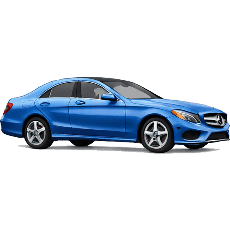 Blue Mercedes emoji