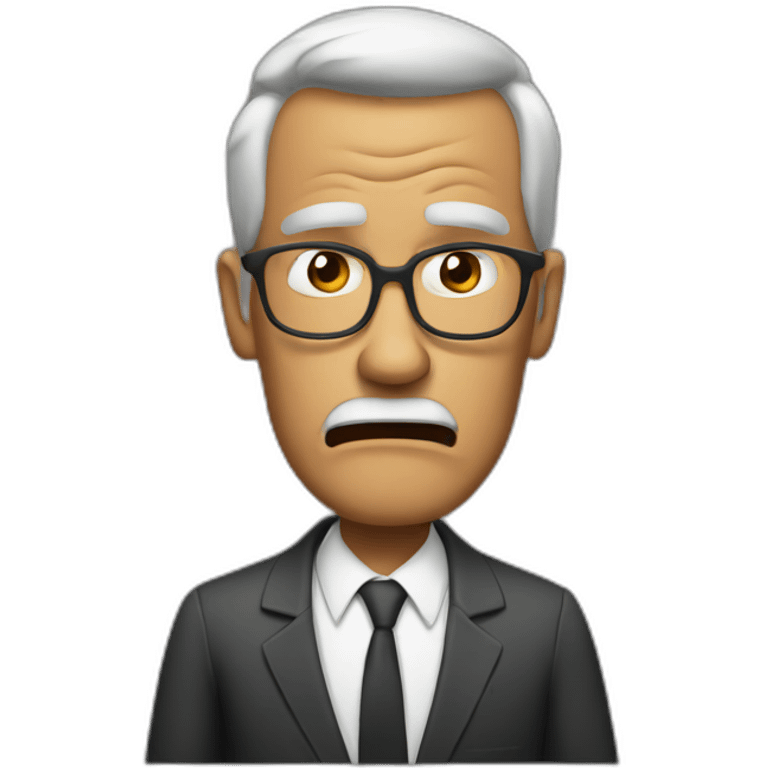 angry high school principal emoji