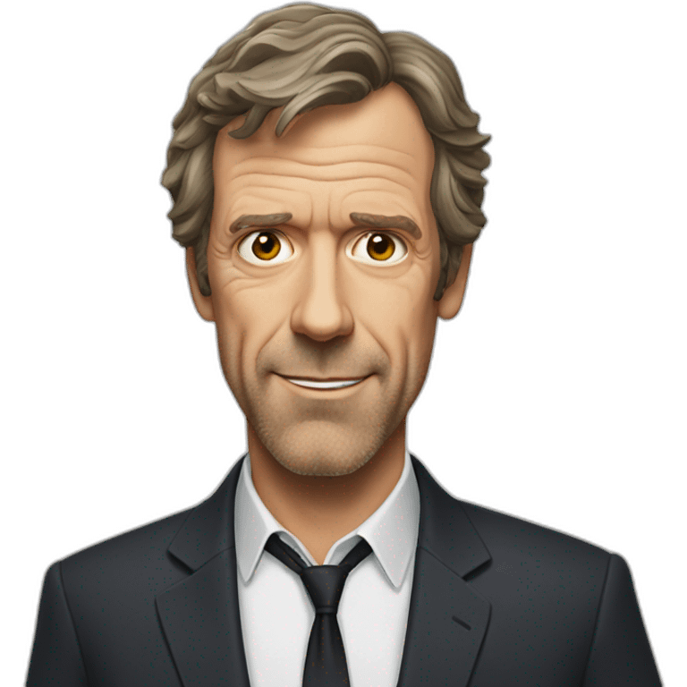 Hugh Laurie emoji