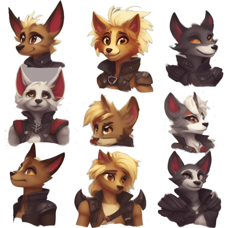 Why Edgy anthro furry by Falvie, LiLaiRa, griffsnuff, AngieWolf emoji